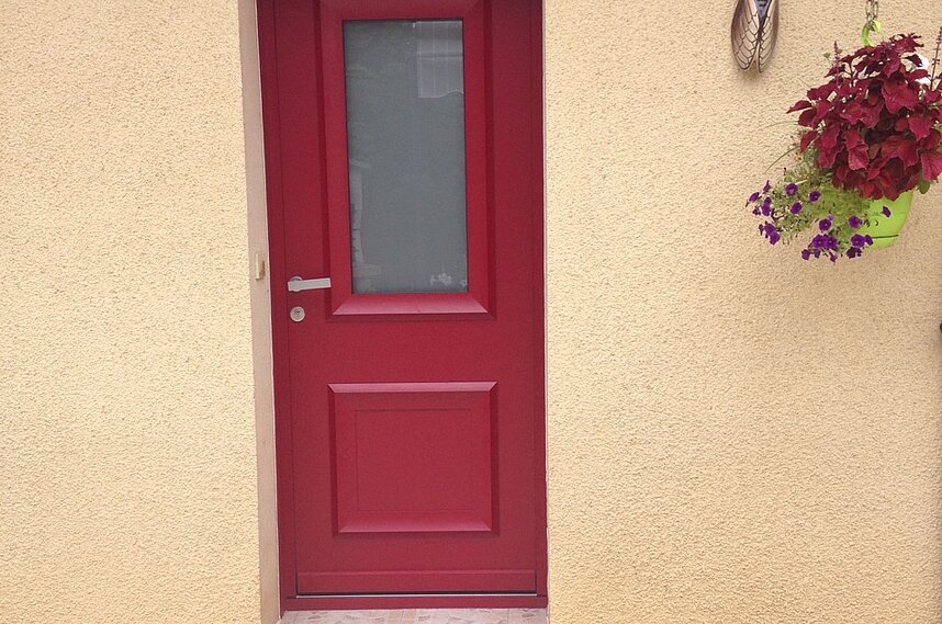 PORTE D'ENTREE ALUMINIUM SAINT ASTIER