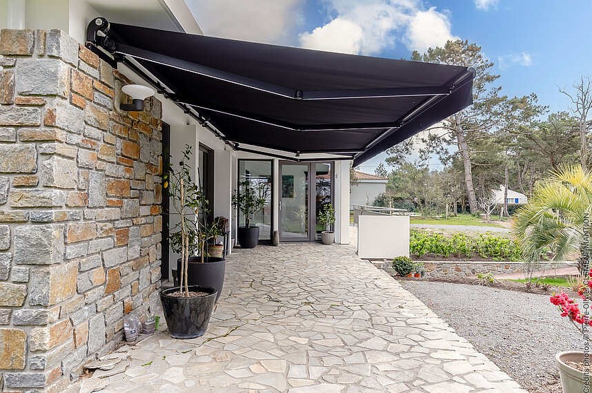 Installation d'un store banne à Cazevielle