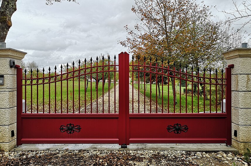 Portail aluminium Retro