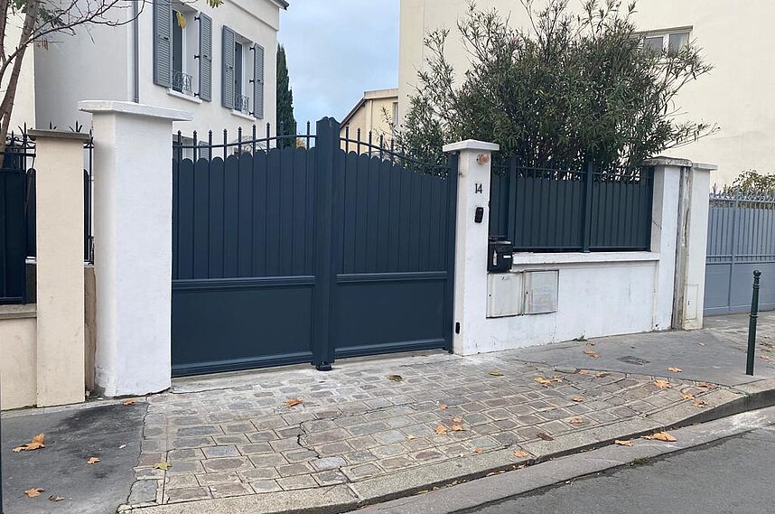 PORTAIL ALUMIUM GAMME RETRO