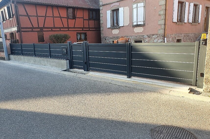 Portail Battant Aluminium