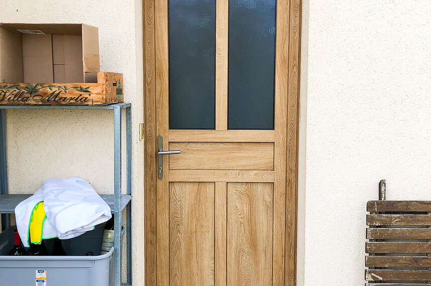 Porte en bois Arveyres