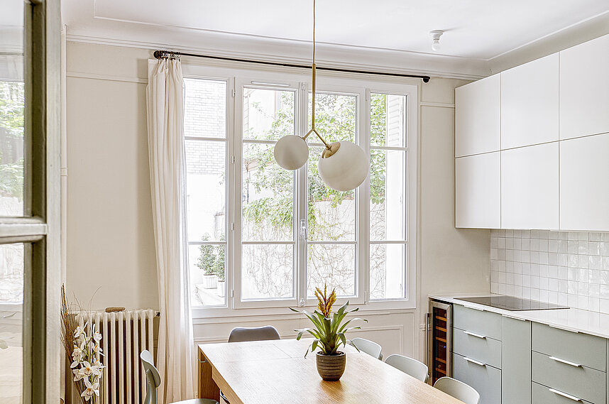 Fenêtre pvc avec petits bois