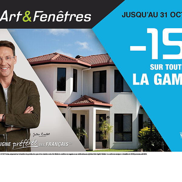 -15% SUR TOUTE LA GAMME jusqu’au 15 octobre
