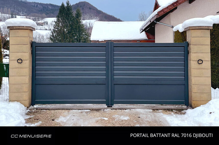 Portail Battant RAL 7016 DJIBOUTI