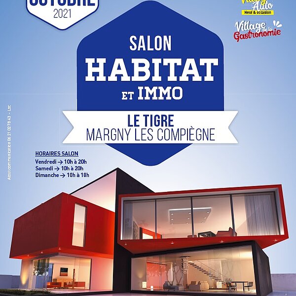 Venez nous rencontrer au Salon de l'Habitat de Compiègne