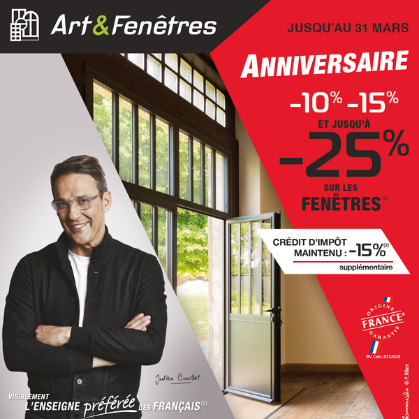 Changez vos fenêtres pour moins de 100€ par mois !