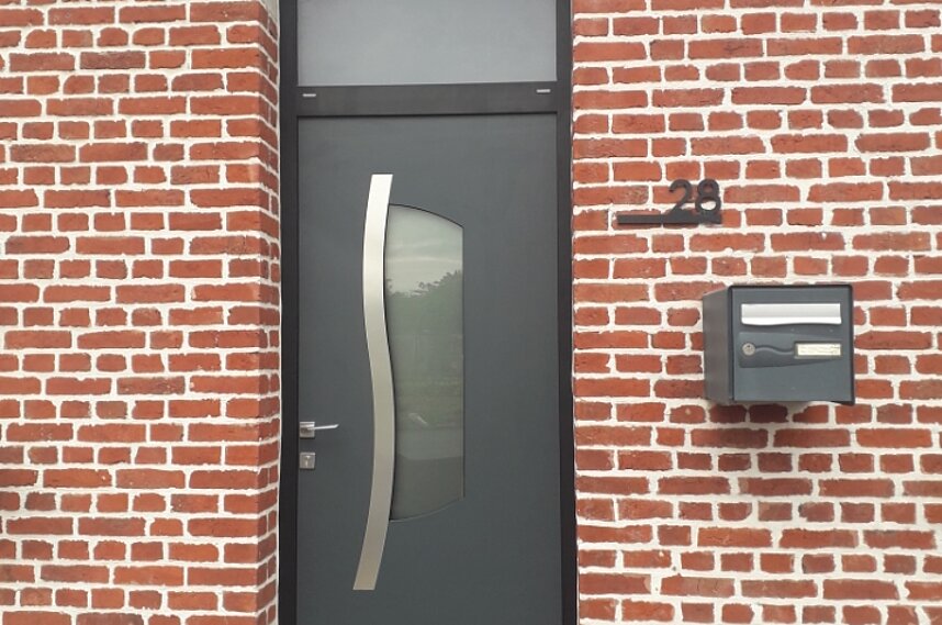 Porte Contemporaine Aluminium