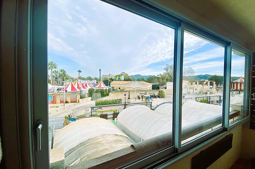 Pose d'un coulissant