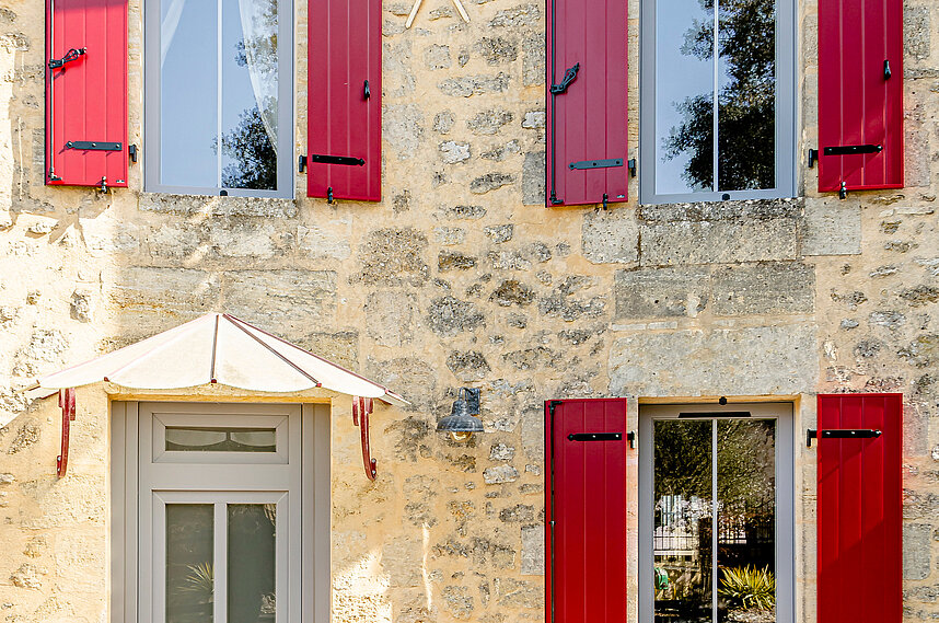 Rénovation de volets battants en aluminium à Lavérune