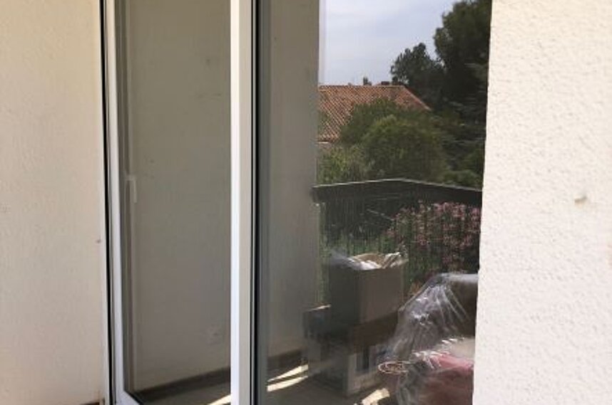 Pose d'un coulissant à la Ciotat Gamme EMOTION