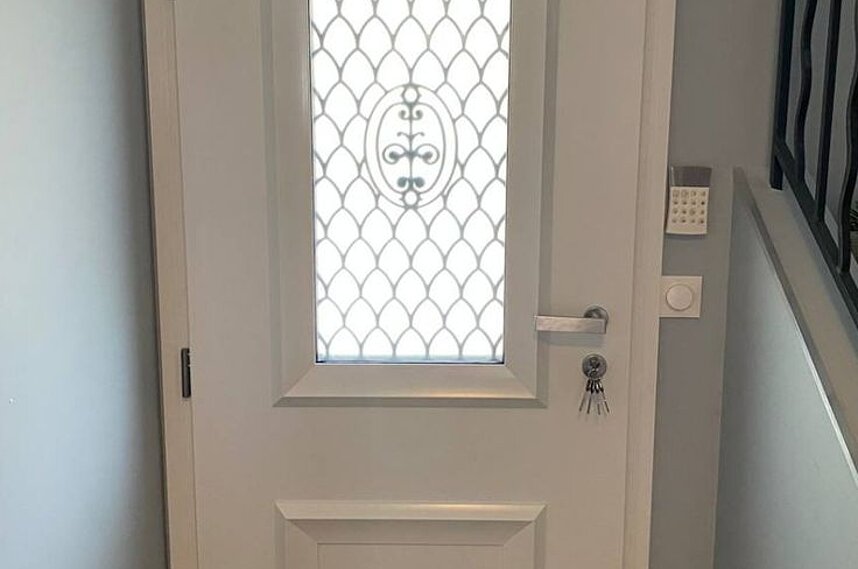 Porte d'entrée DIVA vitrée