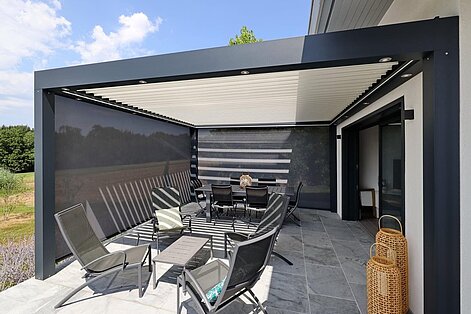 Pergola bioclimatique