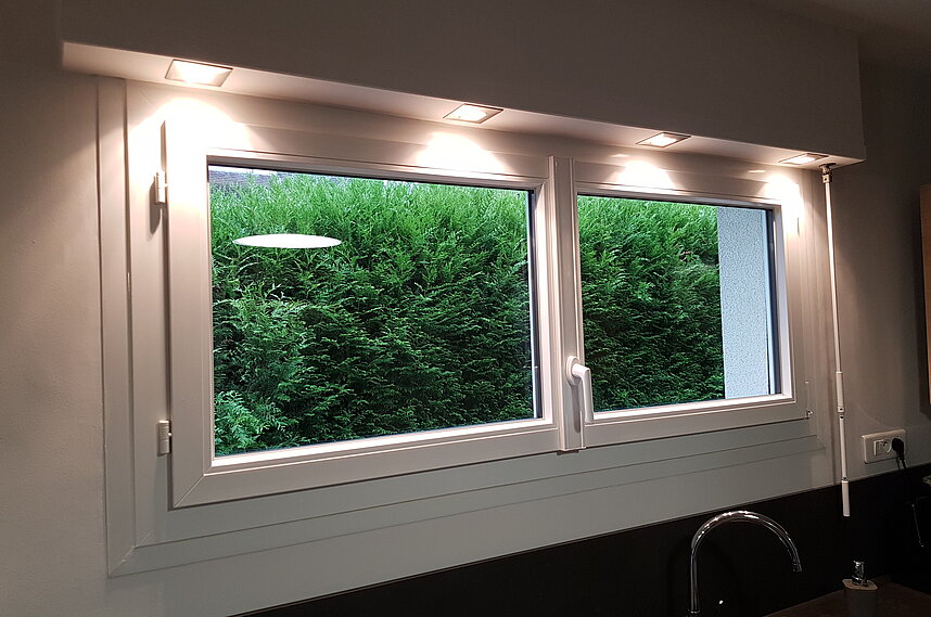 Rénovation d'une fenêtre en PVC à Mireval