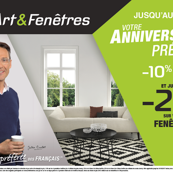 1er au 31 mars 2017, jusqu'à -25% sur vos fenêtres ! 