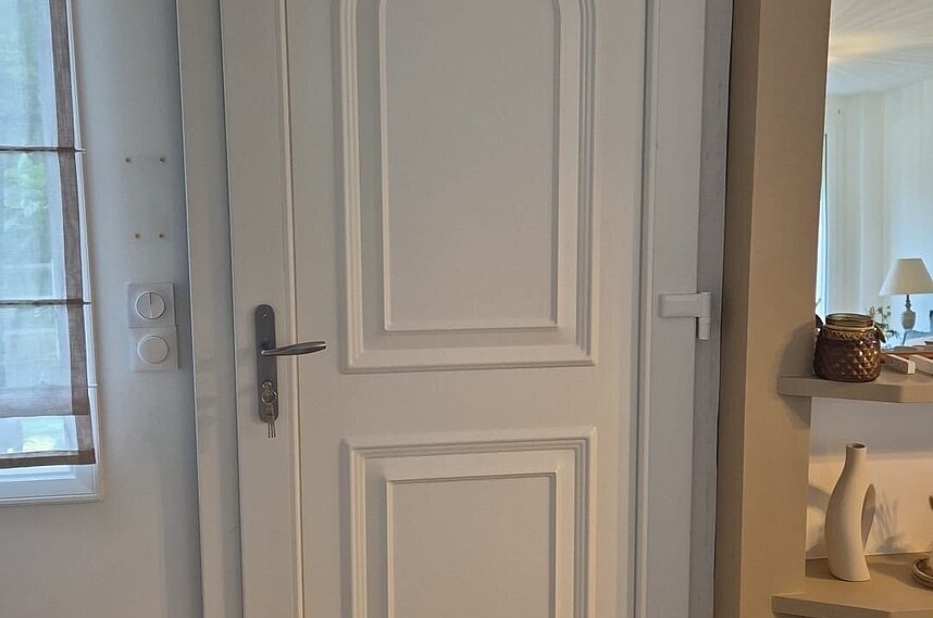 Porte d'entrée PVC
