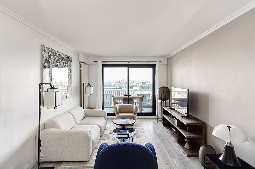 Fenêtre coulissante en aluminium noir