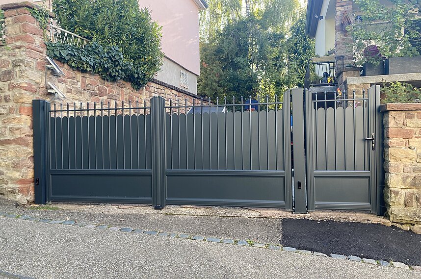 Portail Battant Aluminium