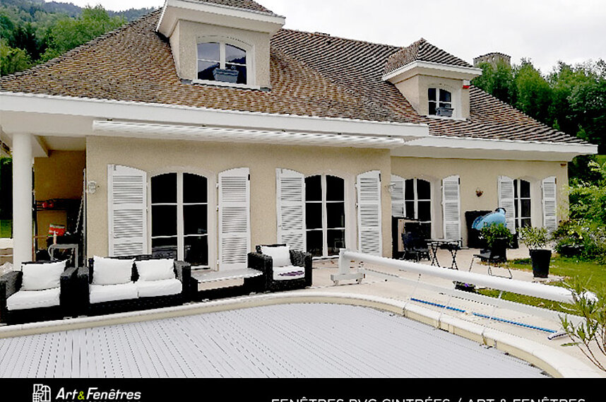 Fenêtres en PVC cintrées Art & Fenêtres