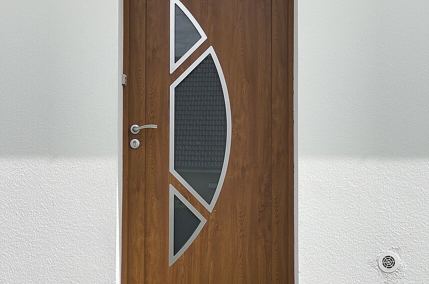 Porte d'entrée PVC modèle Hannover