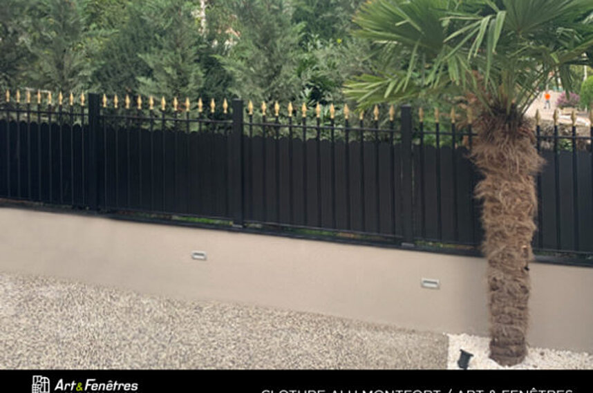 Clôture Alu Art et fenêtres modèle Montfort