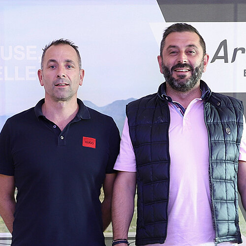 F. Béringué et T. Villalpando