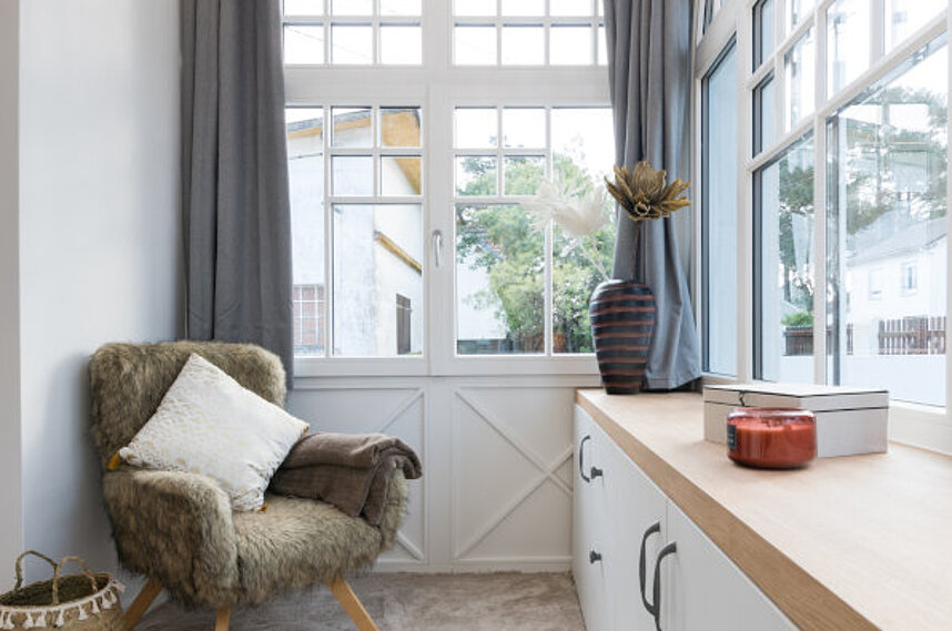 Fenêtre cintrée avec petit bois Art & Fenêtres