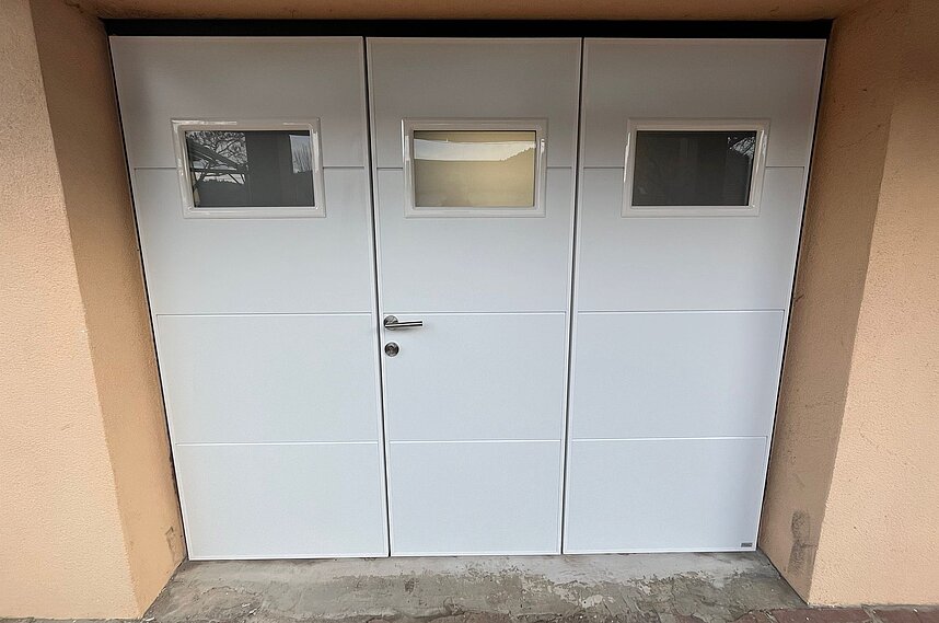 Porte de garage à ventaux - COLMAR (68)