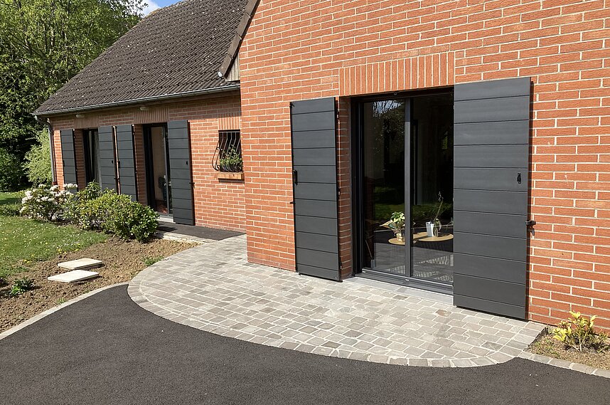 Volets battants Aluminium