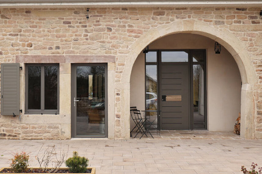 Facade avec Art & Fenêtres