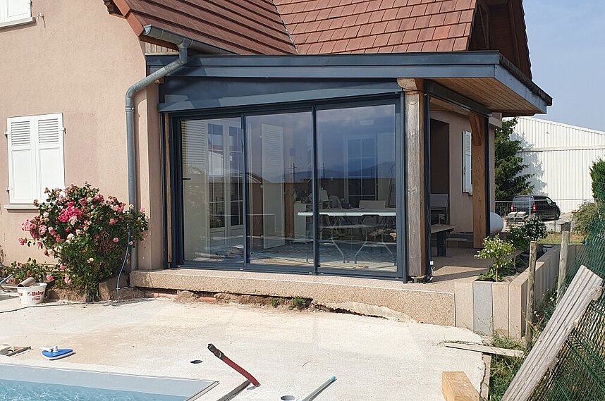 Baie Coulissante Aluminium