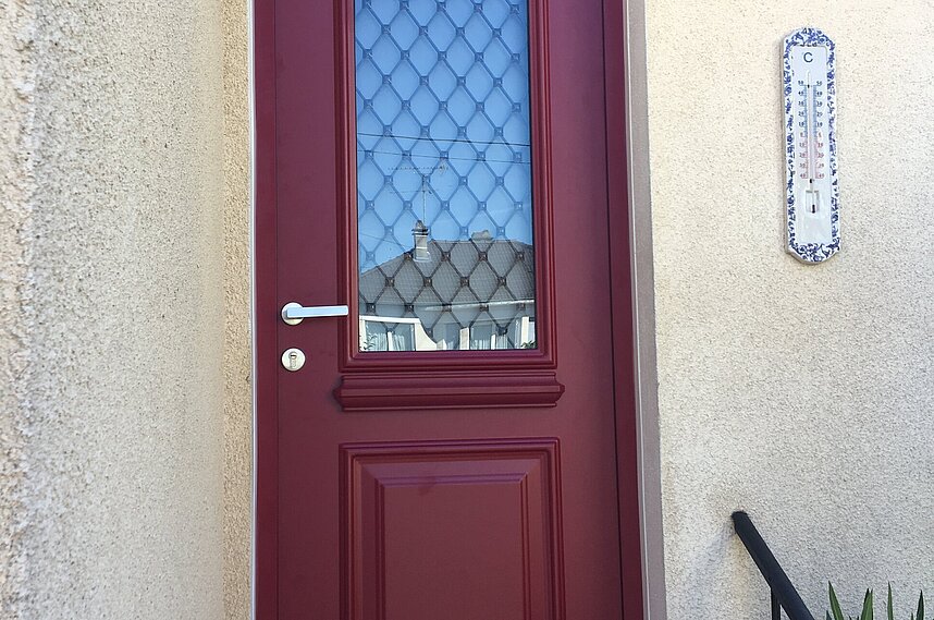 PORTE D ENTREE ALUMINIUM