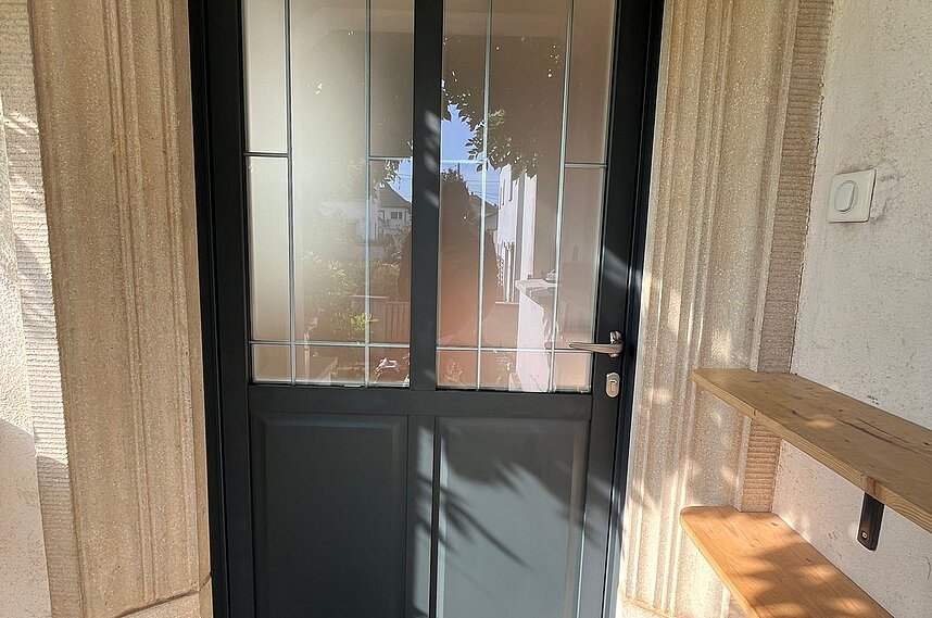 Porte d'entrée Aluminium