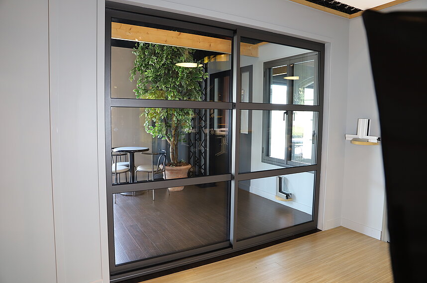 Rénovation d'un coulissant en aluminium à Grabels