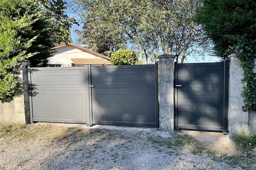 Portail et portillon