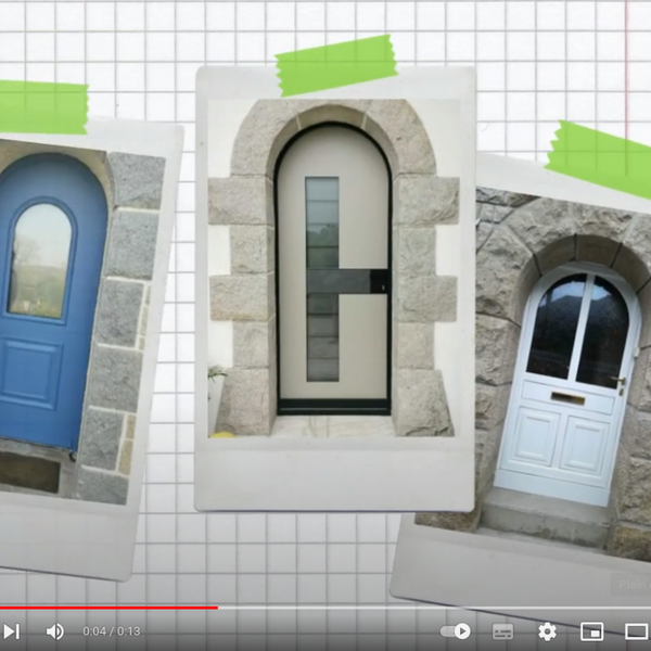 Rénovation en Bretagne : les portes d'entrée cintrées
