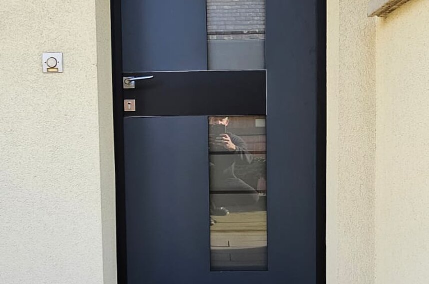 Porte d'entrée Aluminium