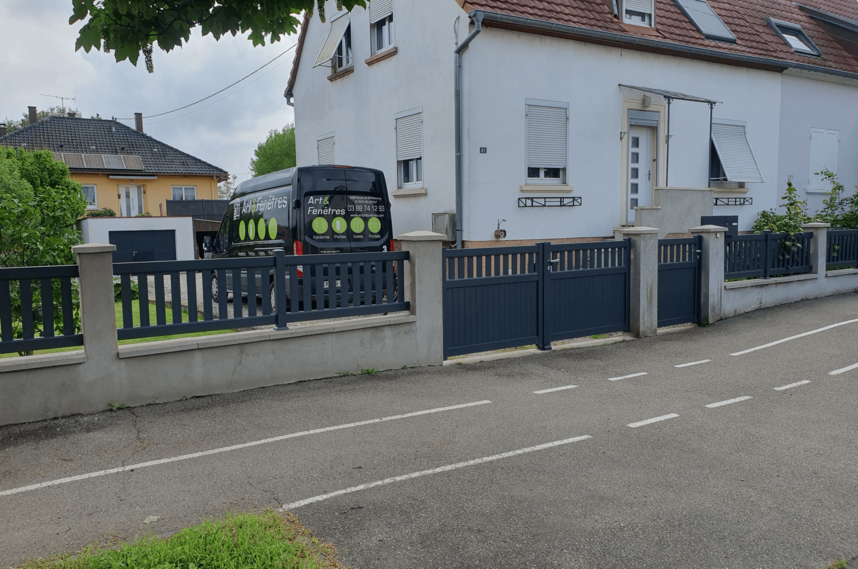 Portail Battant et Portillon Aluminium