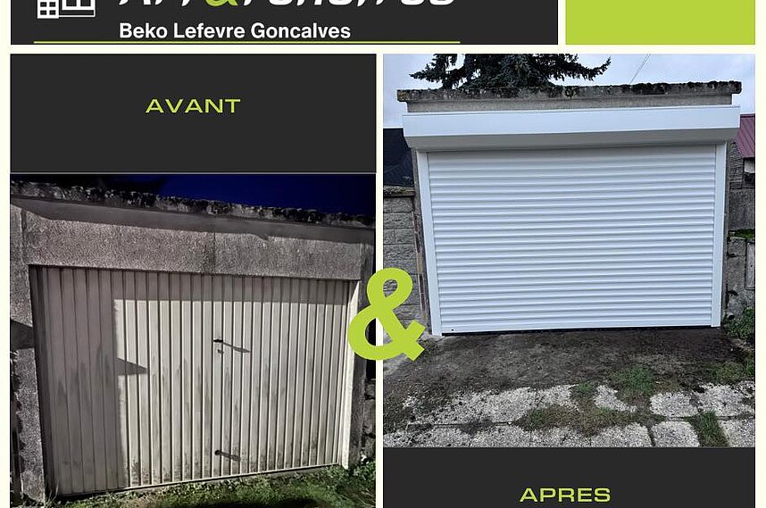 PORTE DE GARAGE ENROULABLE