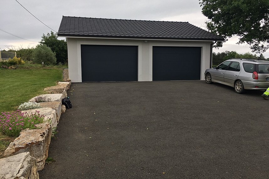 PORTE DE GARAGE SECTIONNELLE PLAFOND
