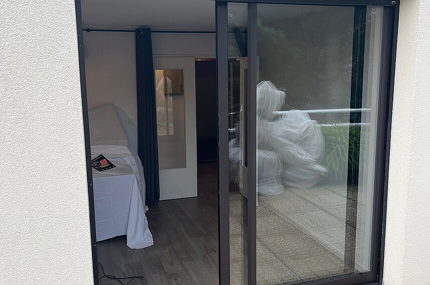 Baie coulissante alu