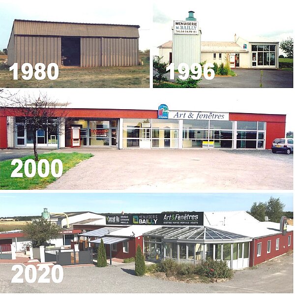 45 ANS D'EXISTENCE !!! (Anniversaire de la Menuiserie M. BAILLY en 2020)