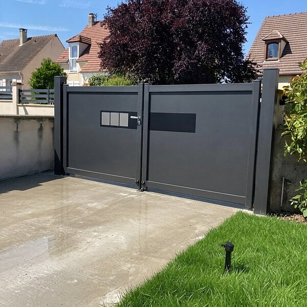 Portail sur mesure à Beauvais : alliez sécurité, confort et esthétique