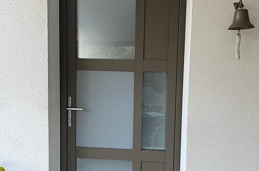 Porte d'entrée Aluminium