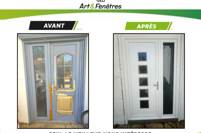 Porte d'entrée PVC Spokane