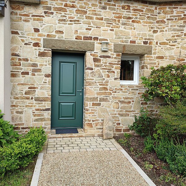 Porte d’entrée vert anglais - Betton