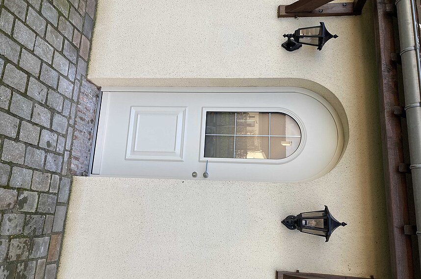 Porte d'entrée Aluminium modèle Toscane