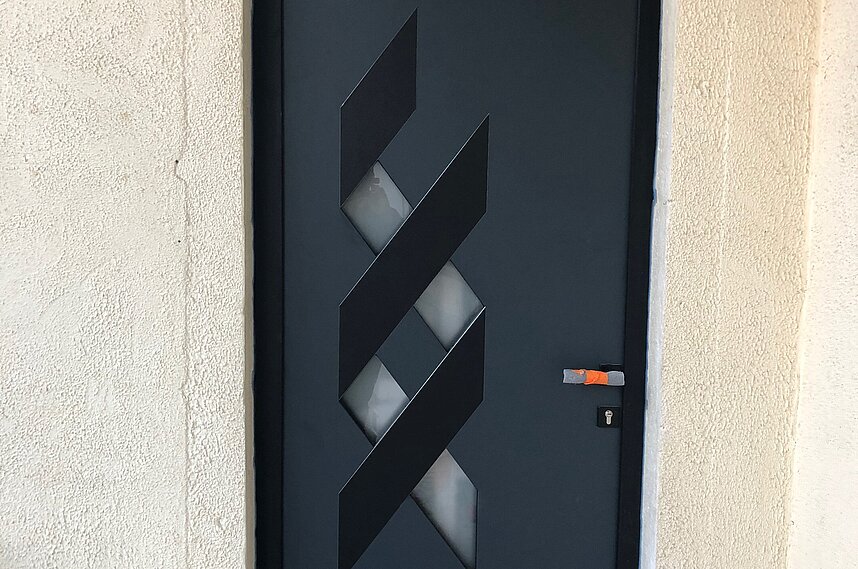 Porte D'entrée en aluminium