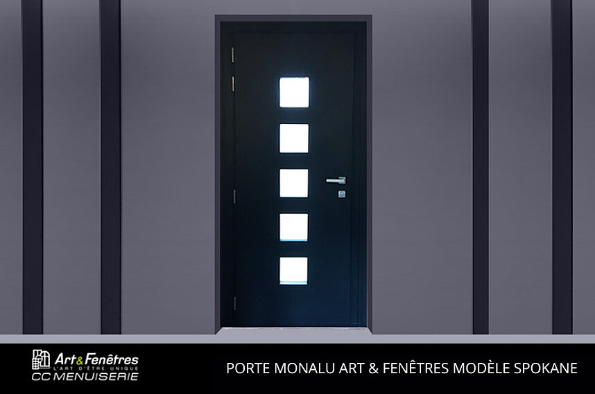 Porte Monalu Art & Fenêtres Modèle Spokane