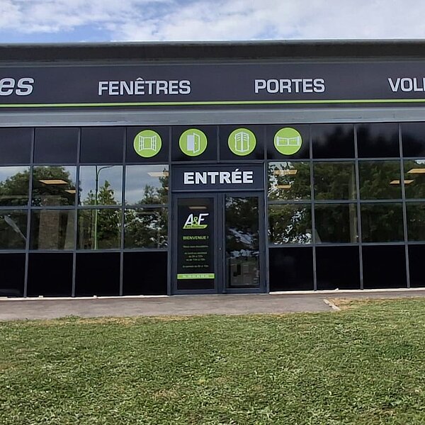 Devanture Art & Fenêtres Limoges